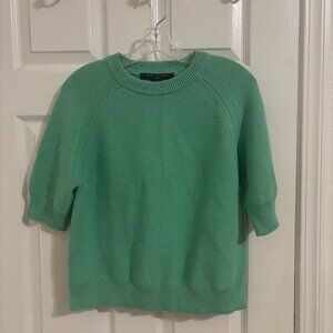 NWT - French Connection LIlly Mozart Short Sleeve Sweater - Large